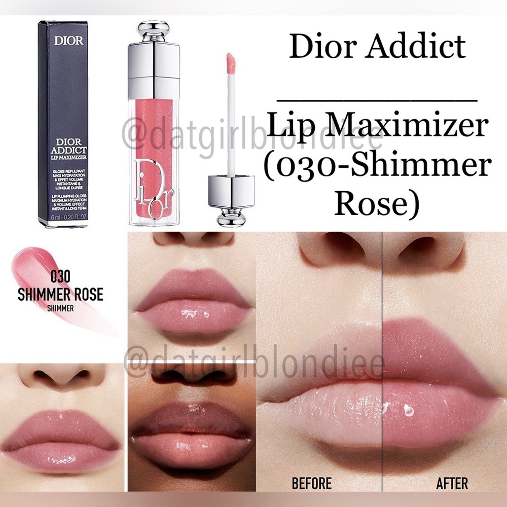 Dior Addict: Lip Maximizer (030-Shimmer Rose)